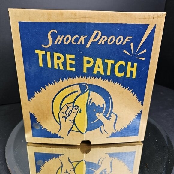 Collector Alert Shock Proof Tire Patch Kit No 4 National Rubber Toronto Ontario - Picture 11 of 11
